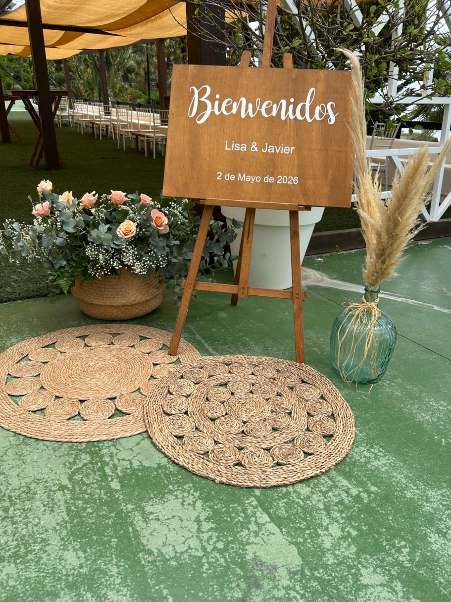 Boho con Arreglo Floral